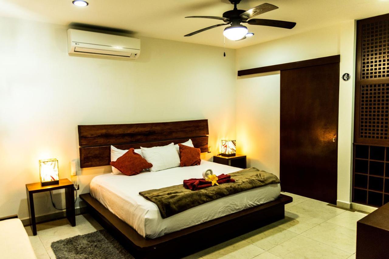 Casa Ticul Hotel Boutique - 5Th Ave (Adults Only) Playa del Carmen Exterior foto A bedroom at the hotel