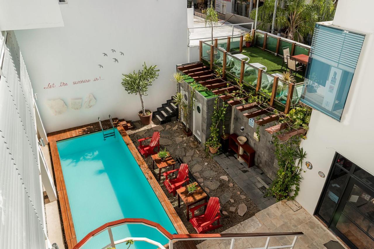 Casa Ticul Hotel Boutique - 5Th Ave (Adults Only) Playa del Carmen Exterior foto The pool at the hotel