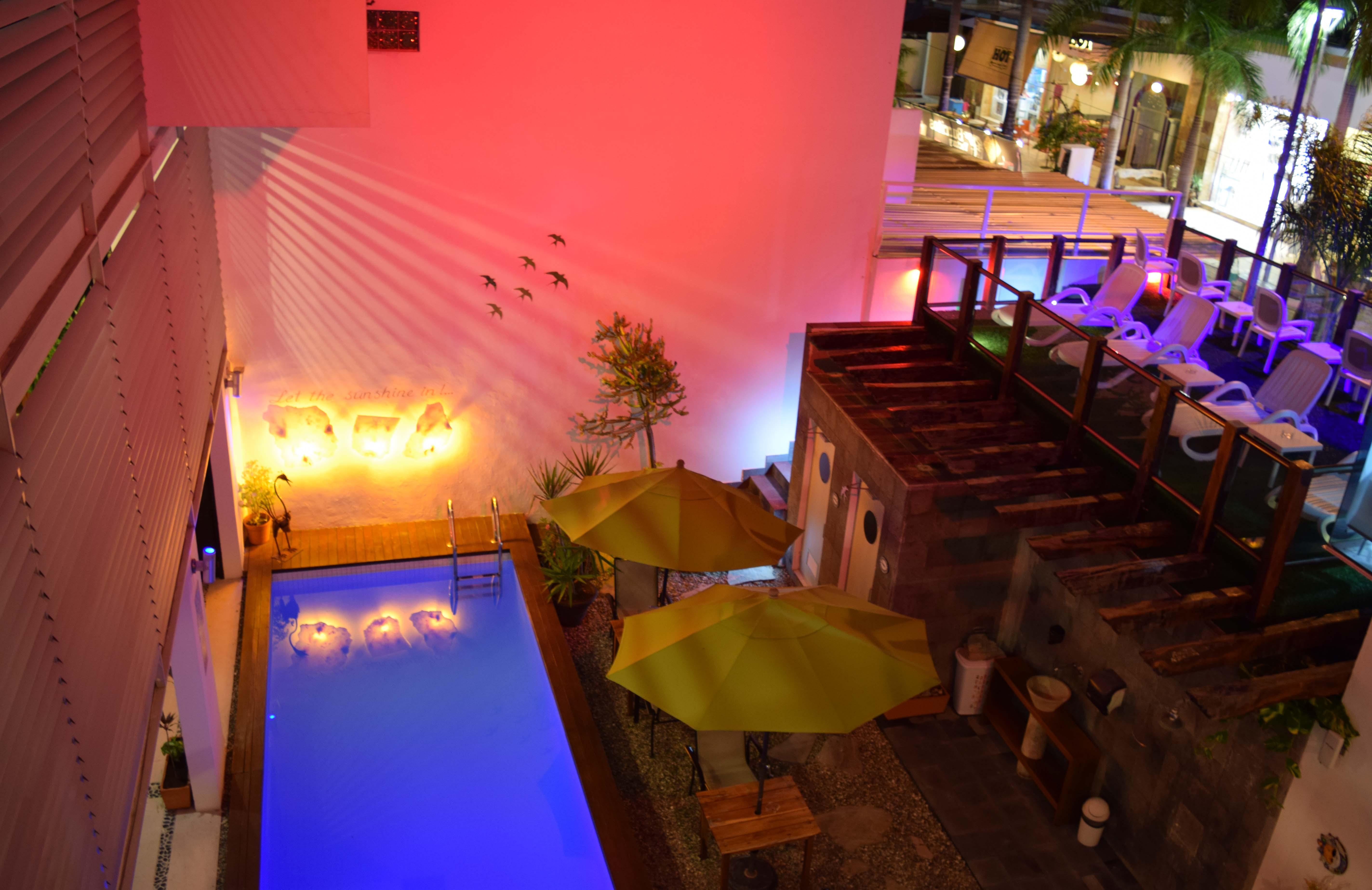 Casa Ticul Hotel Boutique - 5Th Ave (Adults Only) Playa del Carmen Exterior foto The pool at the hotel