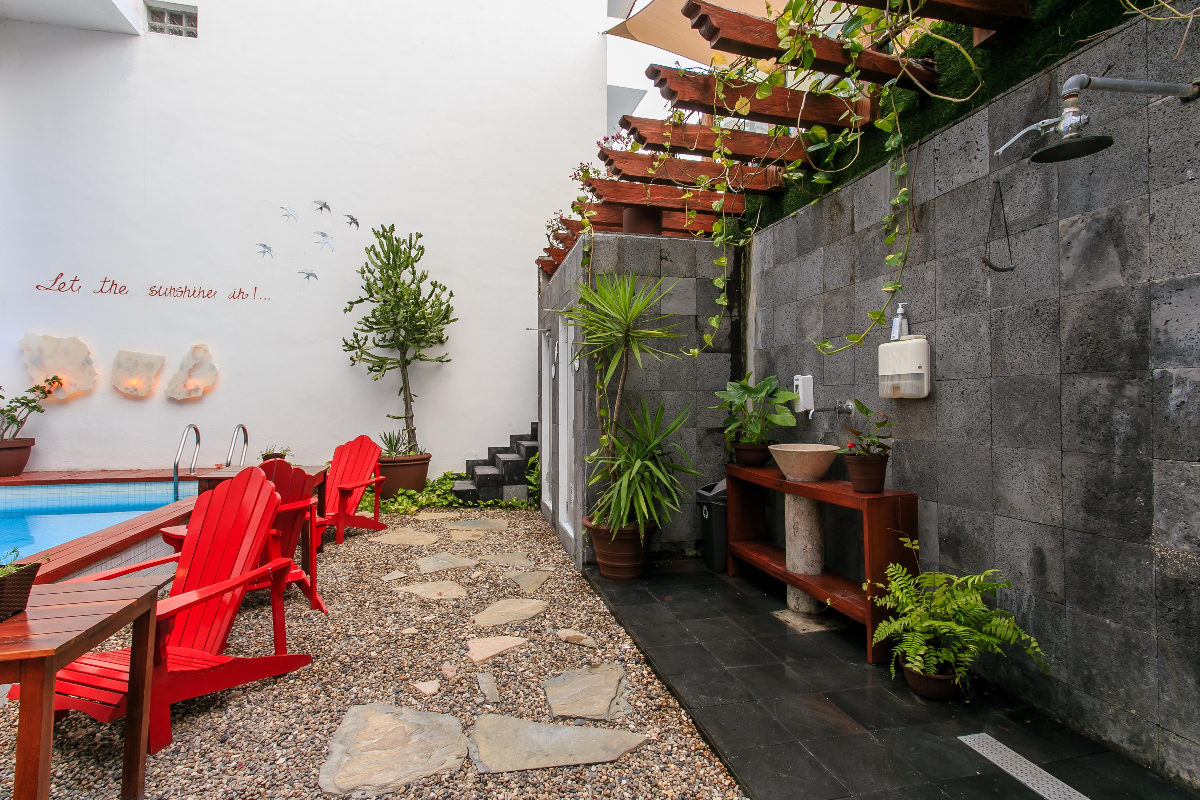 Casa Ticul Hotel Boutique - 5Th Ave (Adults Only) Playa del Carmen Exterior foto Outdoor shower